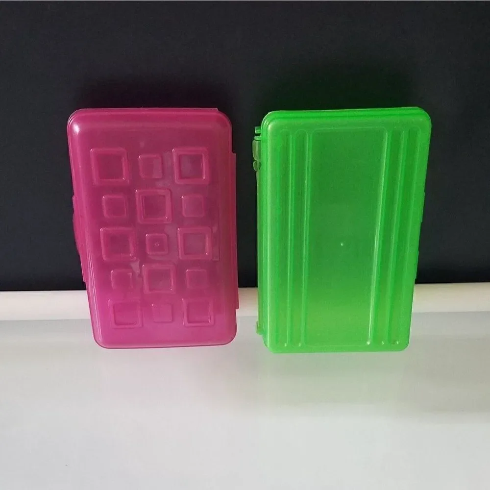 Pencil Box Plastic Storage Organizer Stackable Home School A&W Product Sterilite